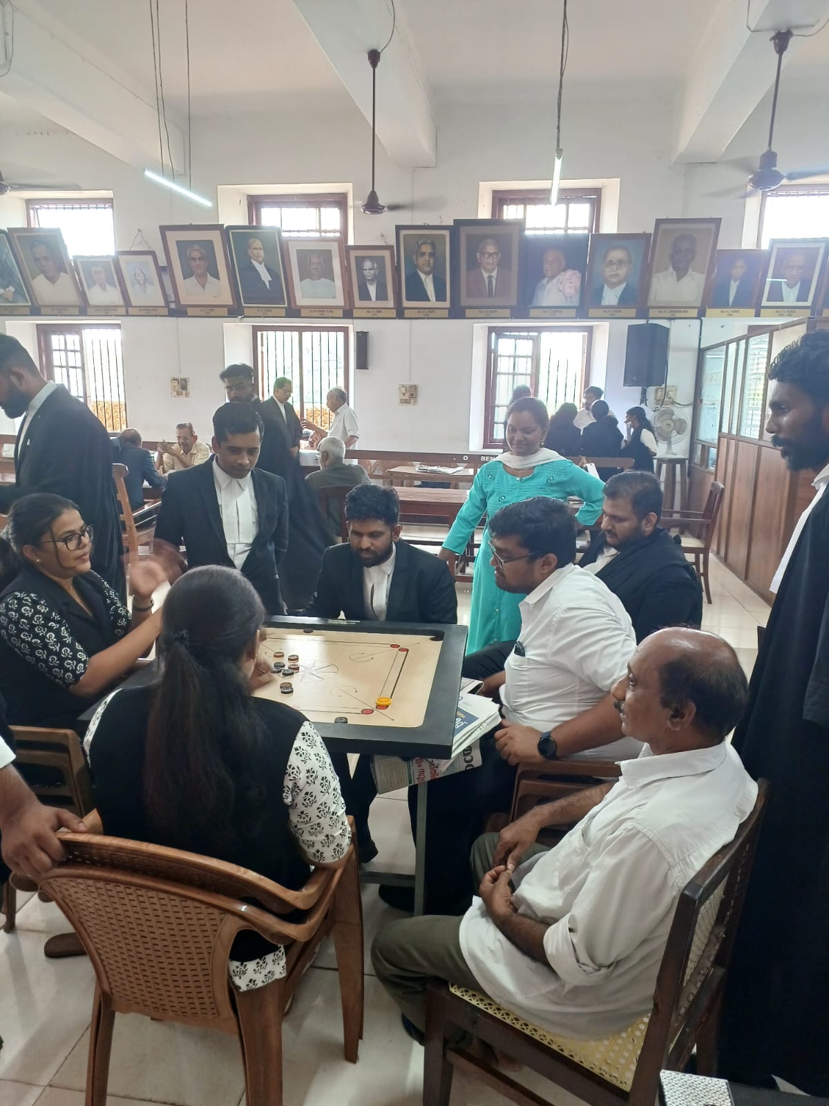 Indore games at Kottayam Bar Association